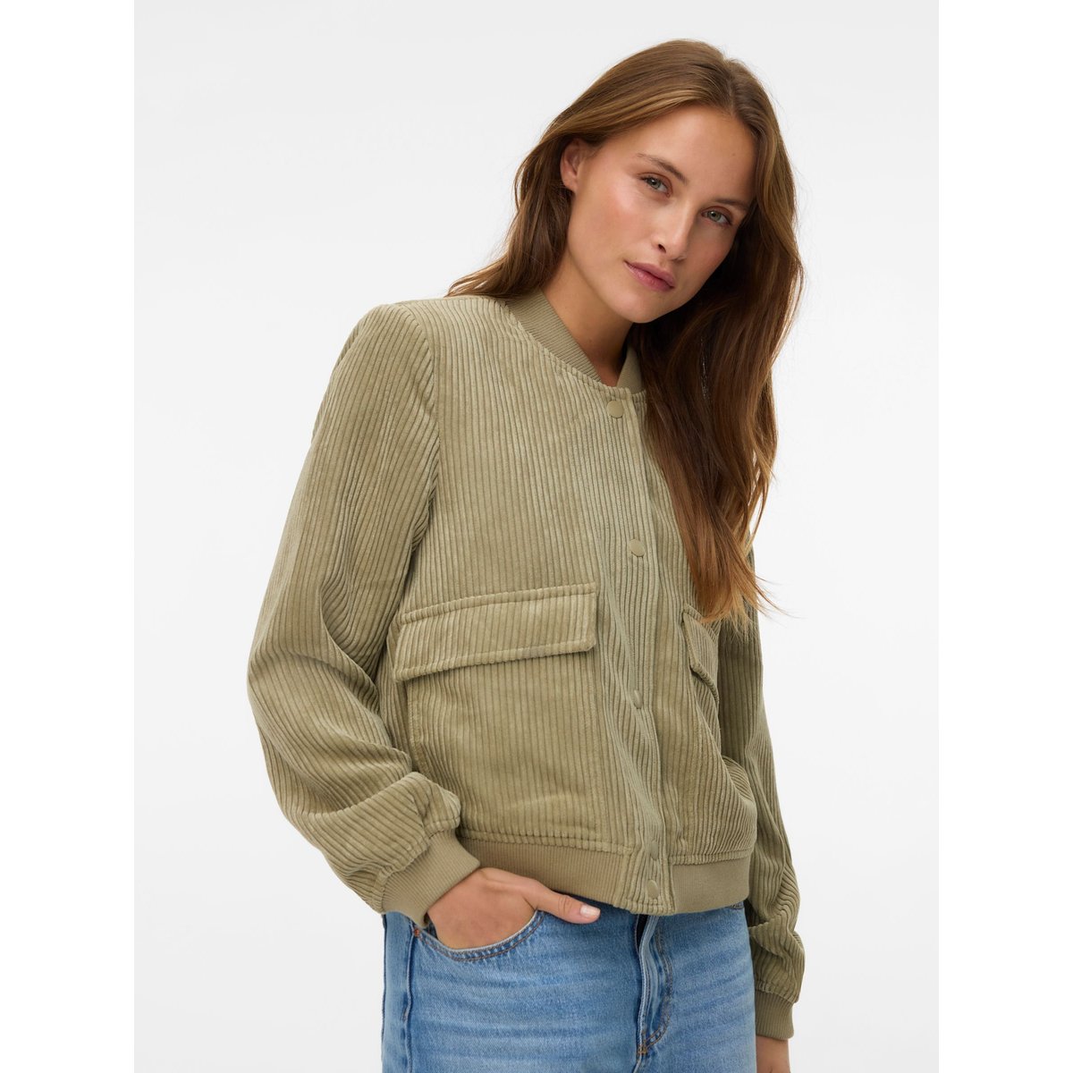 Veste Bomber verte - mermaid 1, VERO MODA