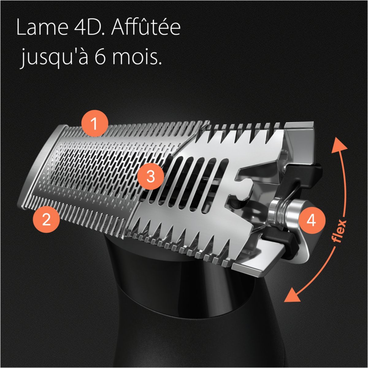 Tondeuse barbe Series X XT 3100 noir, BRAUN