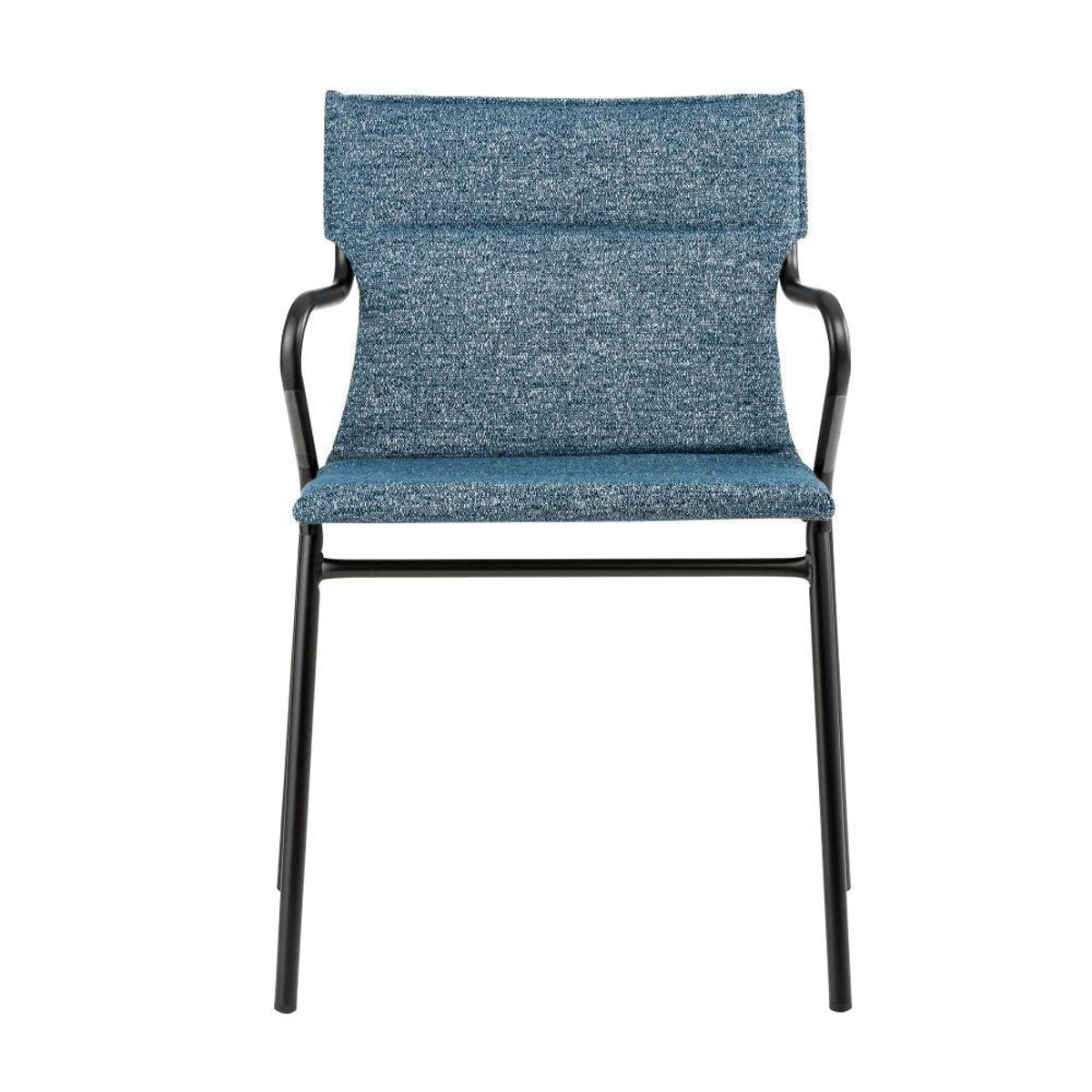 Fauteuil de repas matelassé - ANCÔNE cobalt, LAFUMA MOBILIER