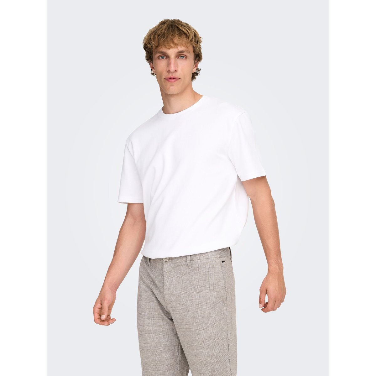 T-Shirt white, ONLY & SONS