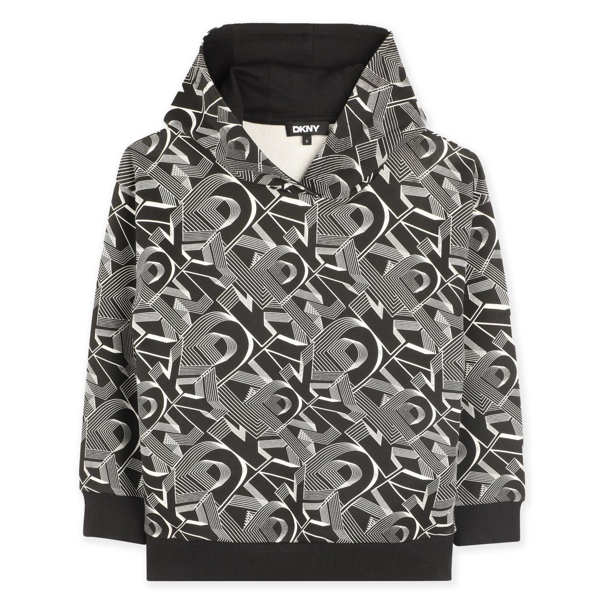 Sweat noir blanc, DKNY
