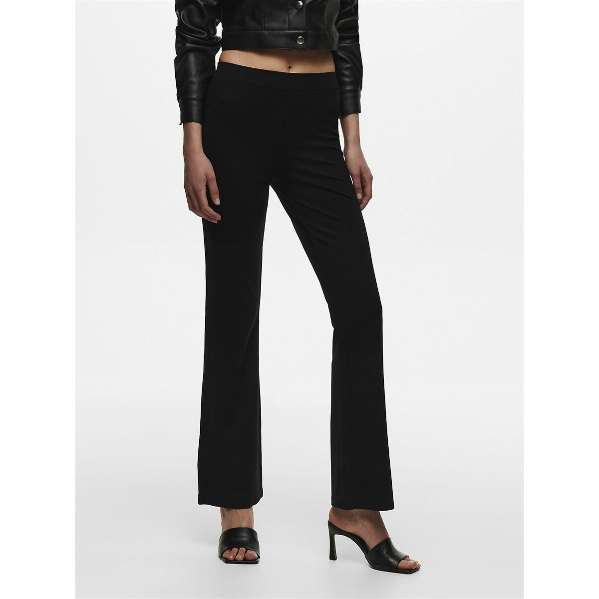 Pantalon flare noir, JDY