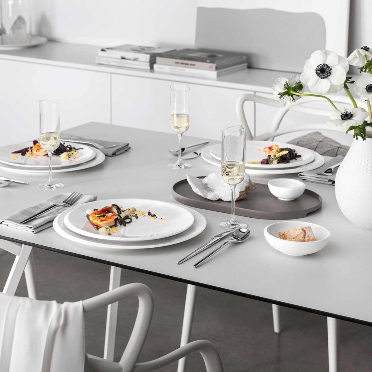 Assiette Gourmet NEWMOON blanc, VILLEROY & BOCH