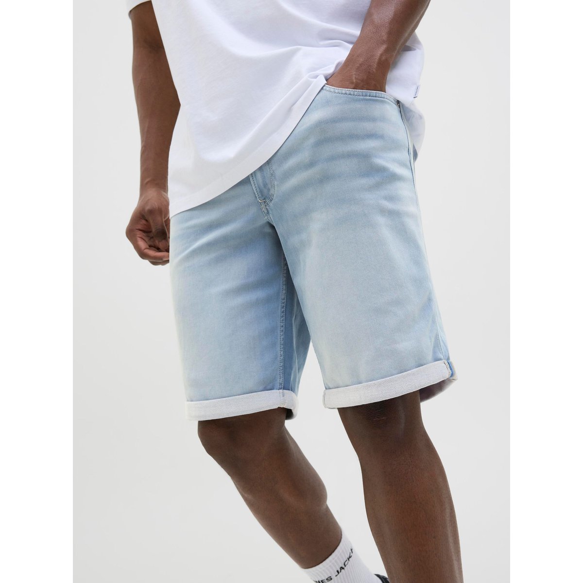 Short En Denim blue denim, JACK & JONES