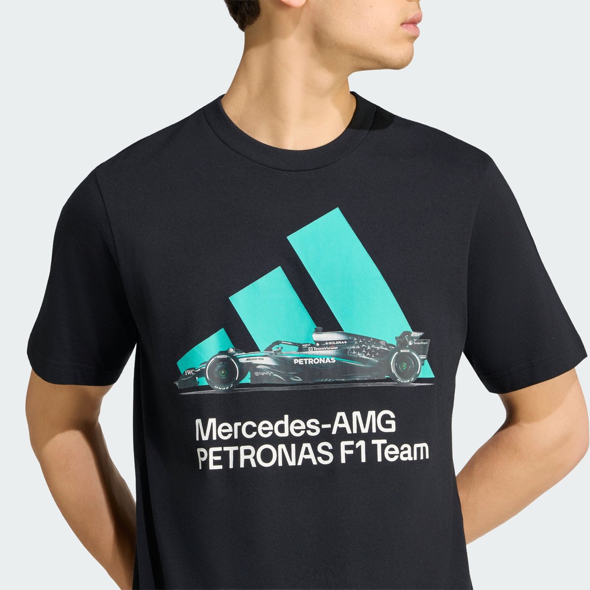 T-Shirt Graphique Mercedes - Amg Petronas Formula 1 Team T-Shirt Graphique Mercedes - Amg Petronas Formula 1 Team black / semi mint rush, adidas Performance