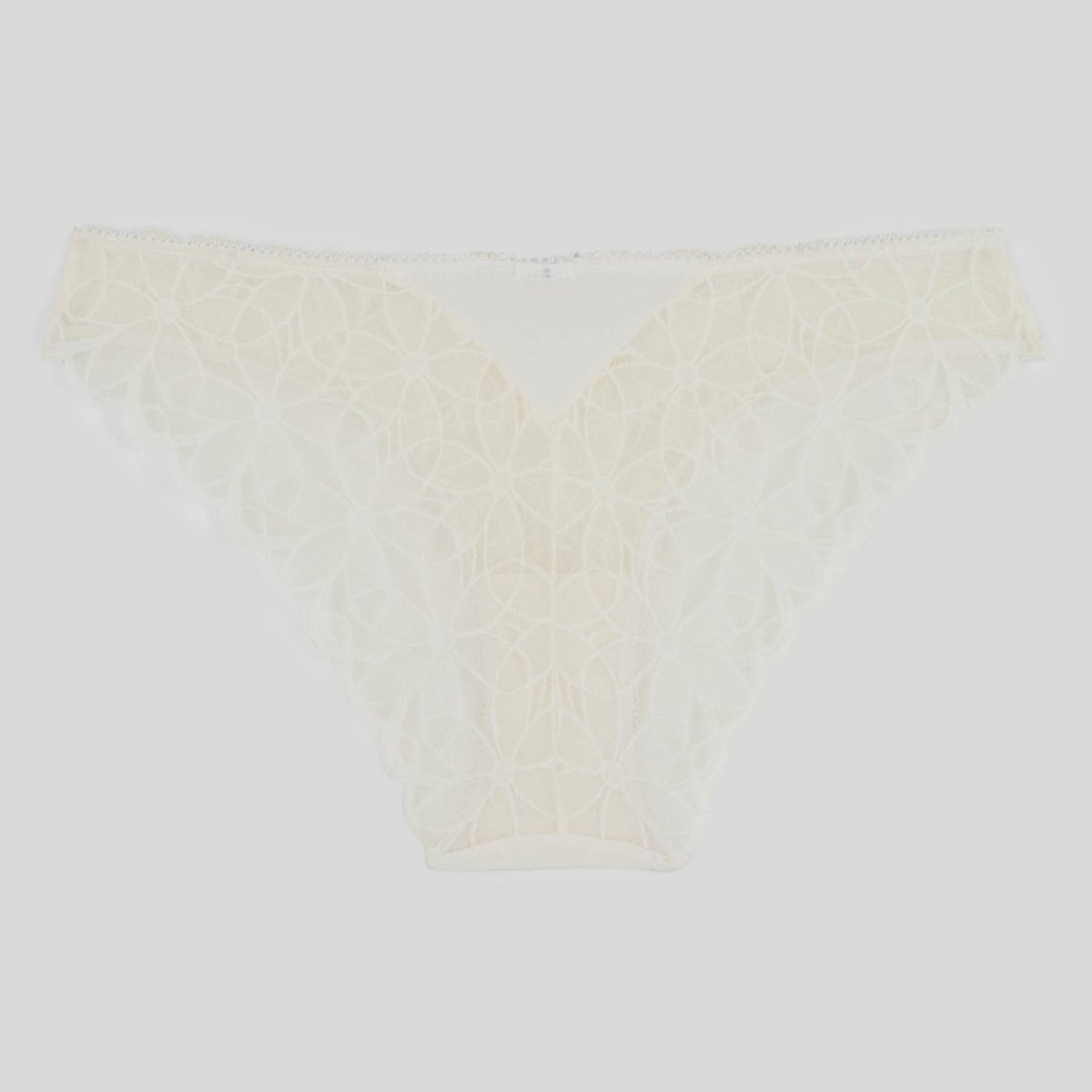 Culotte SELENA en dentelle ivoire, MONOPRIX