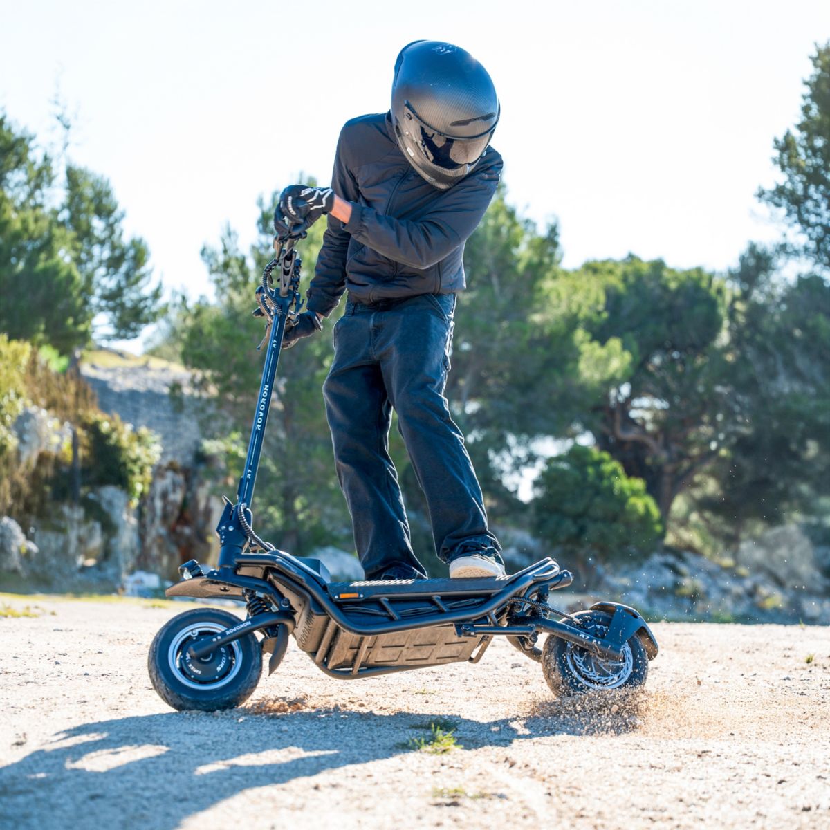 Trottinette électrique Dualtron Rovoron R7 60V 28Ah couleur unique, MINIMOTORS