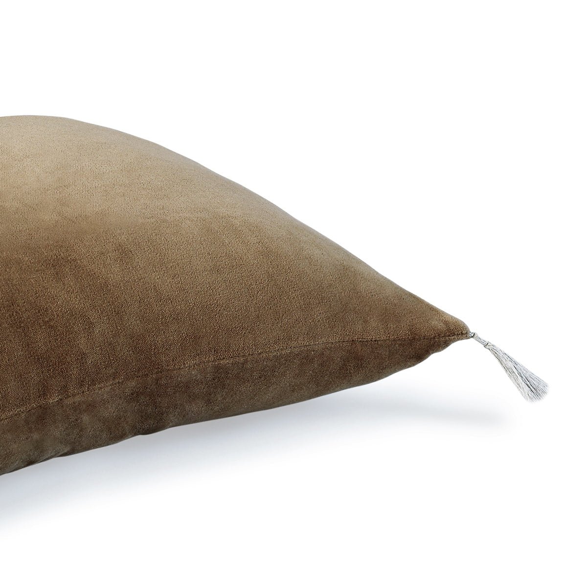 Coussin coton DANUBE camel, FEBRONIE