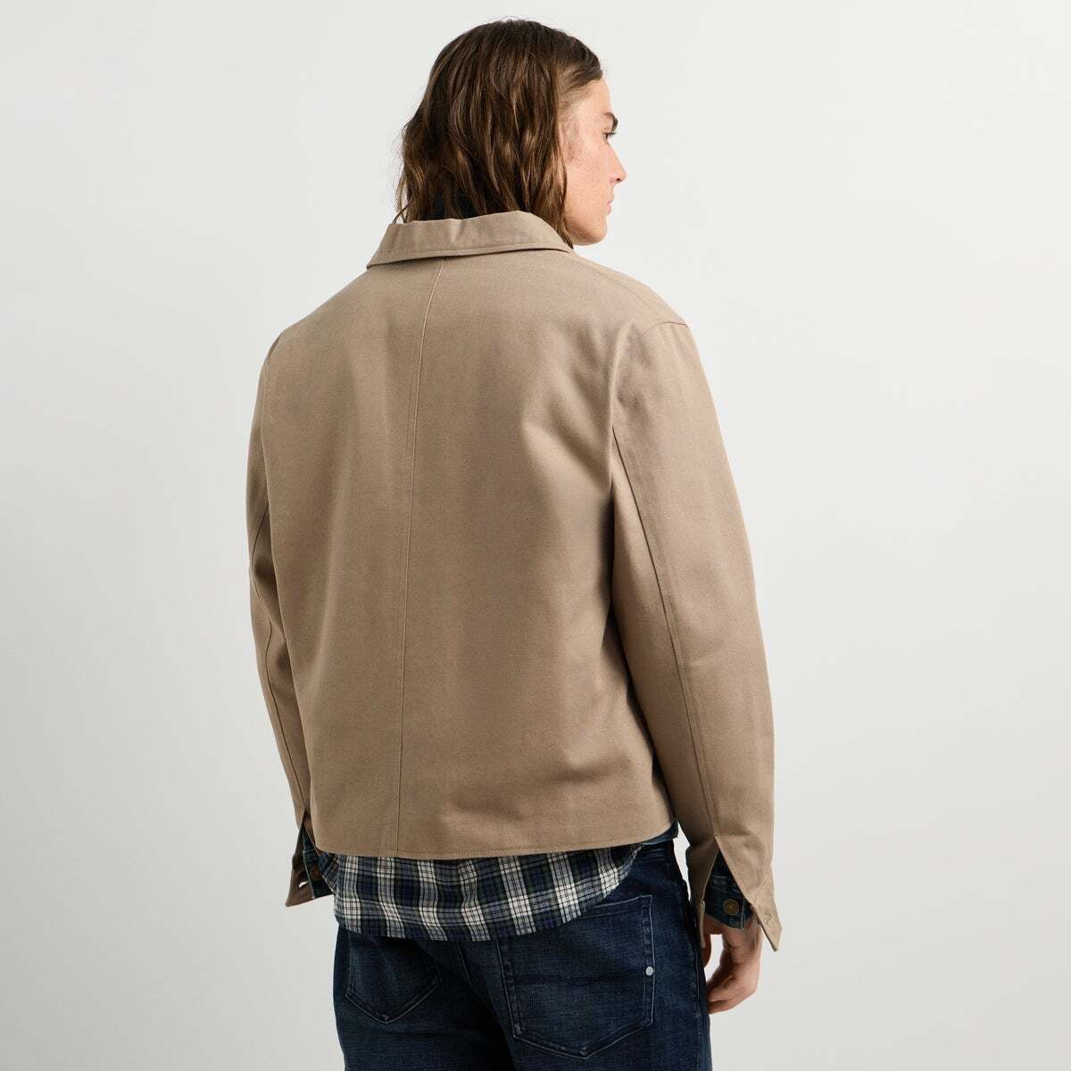 Veste Coupe Regular En Sergé beige malté, PEPE JEANS