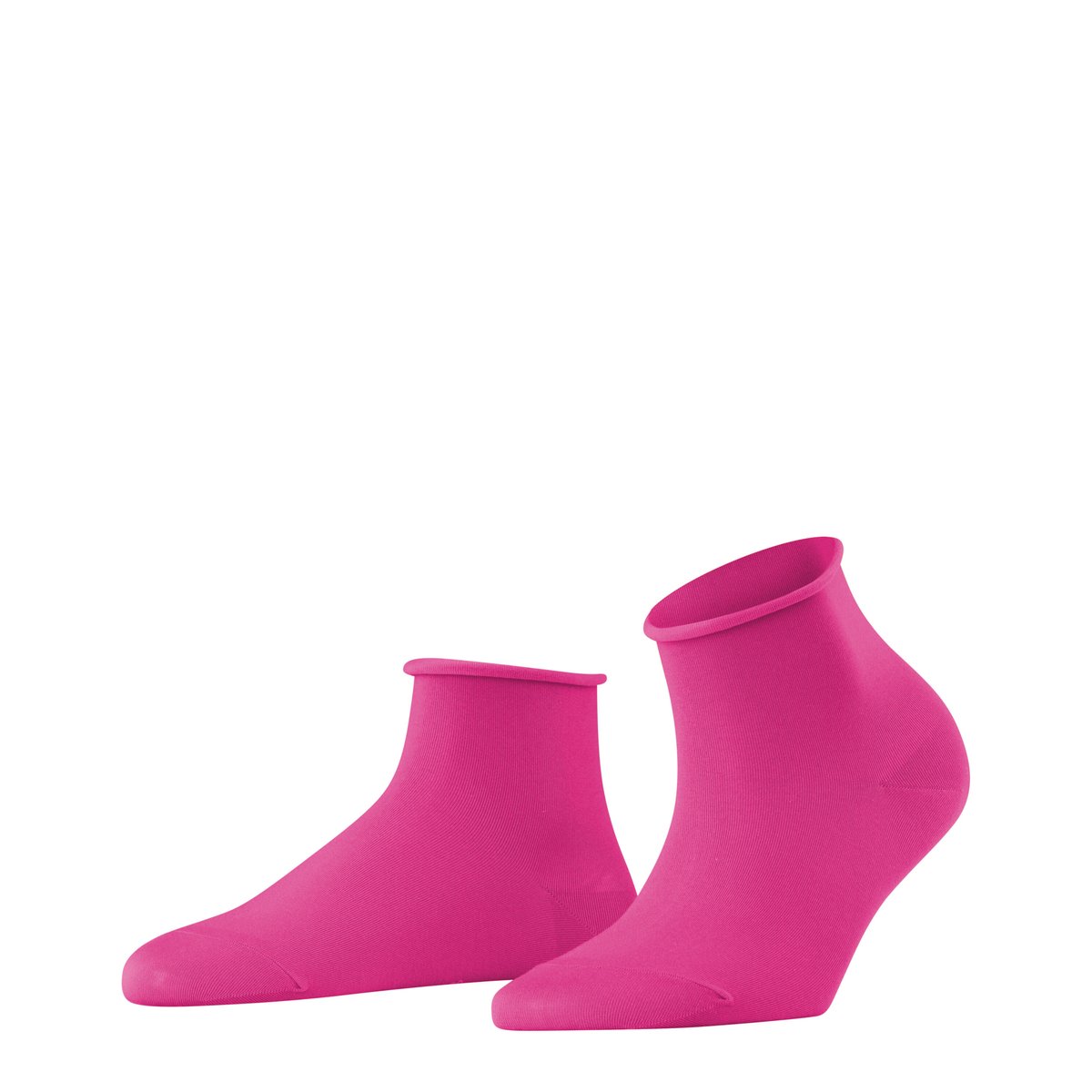 Chaussettes courtes Cotton Touch rose, FALKE