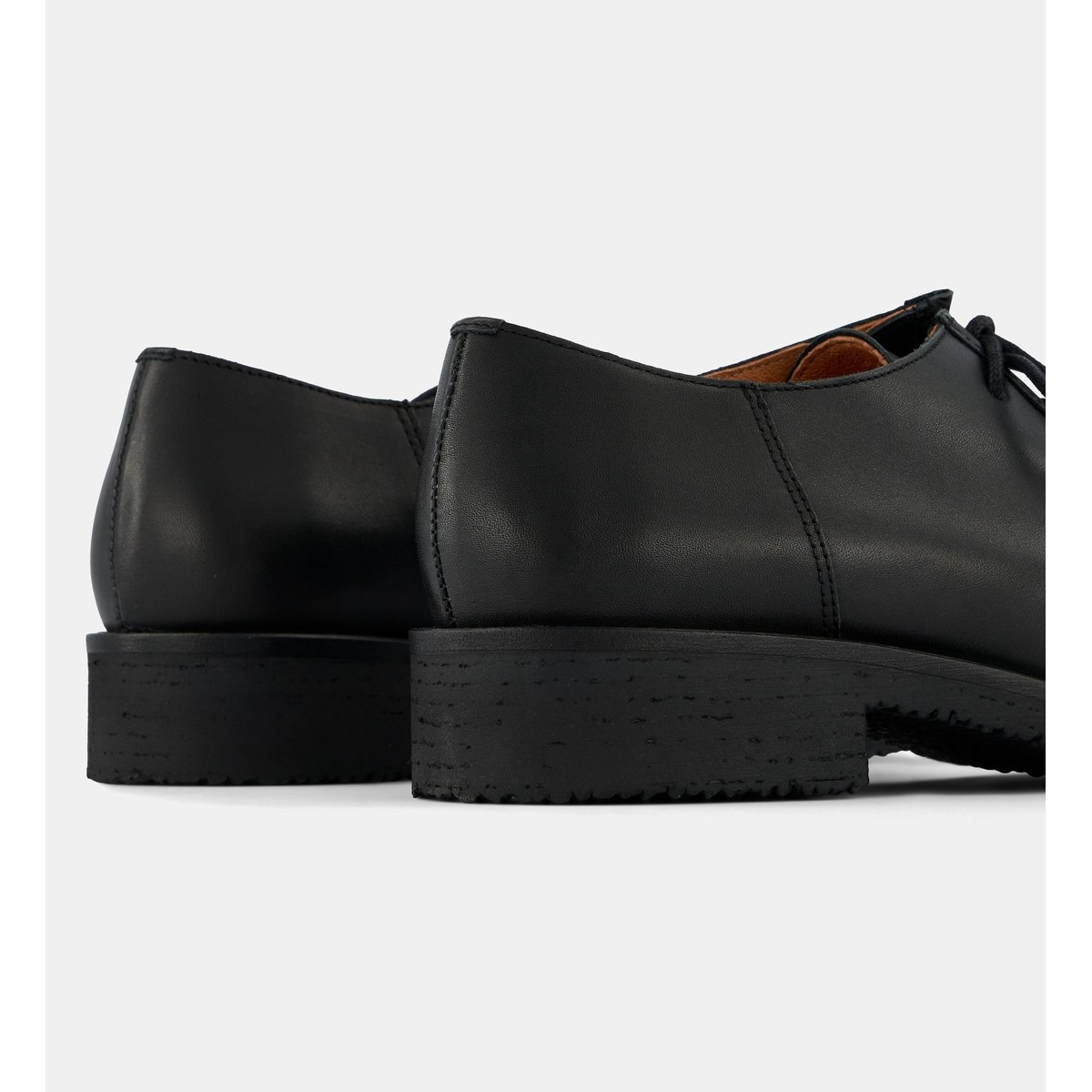 Derbies corine cuir noir, GALERIES LAFAYETTE