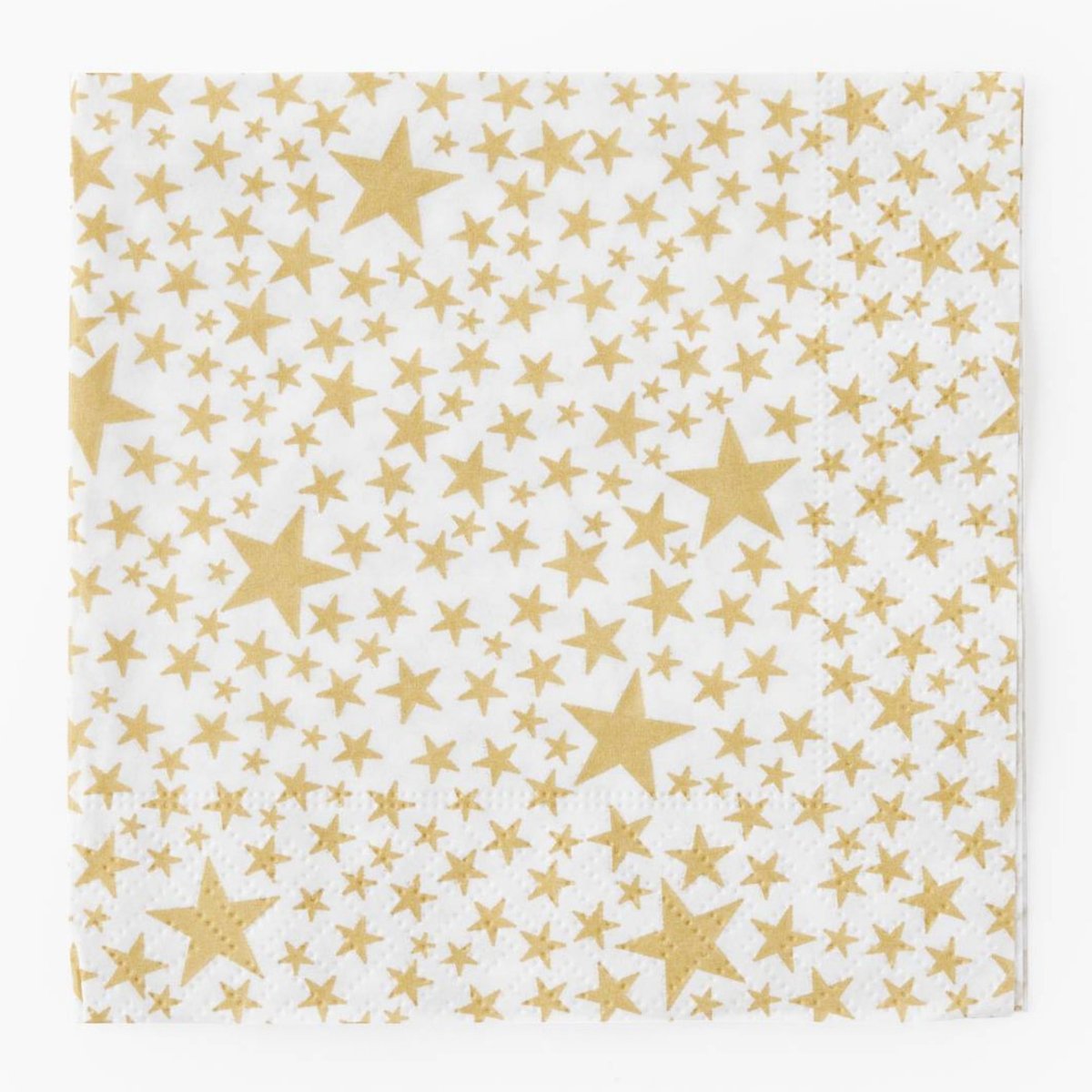 20 serviettes 25x25cm imprimé Père Noël multi co, MONOPRIX