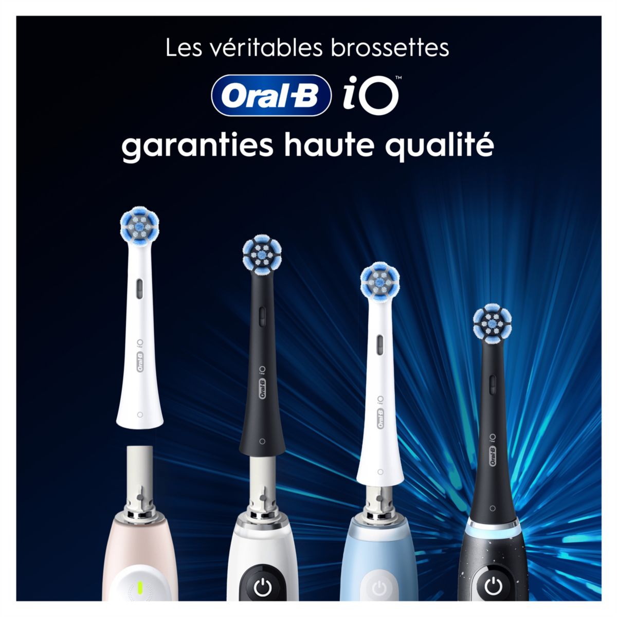 Brossette dentaire iO Gentle Care Blanc x3 couleur unique, ORAL B