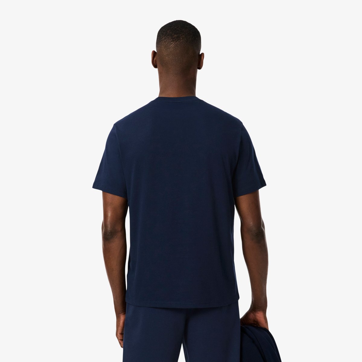 T-shirt d'intérieur coton imprimé crocodile bleu-525, LACOSTE