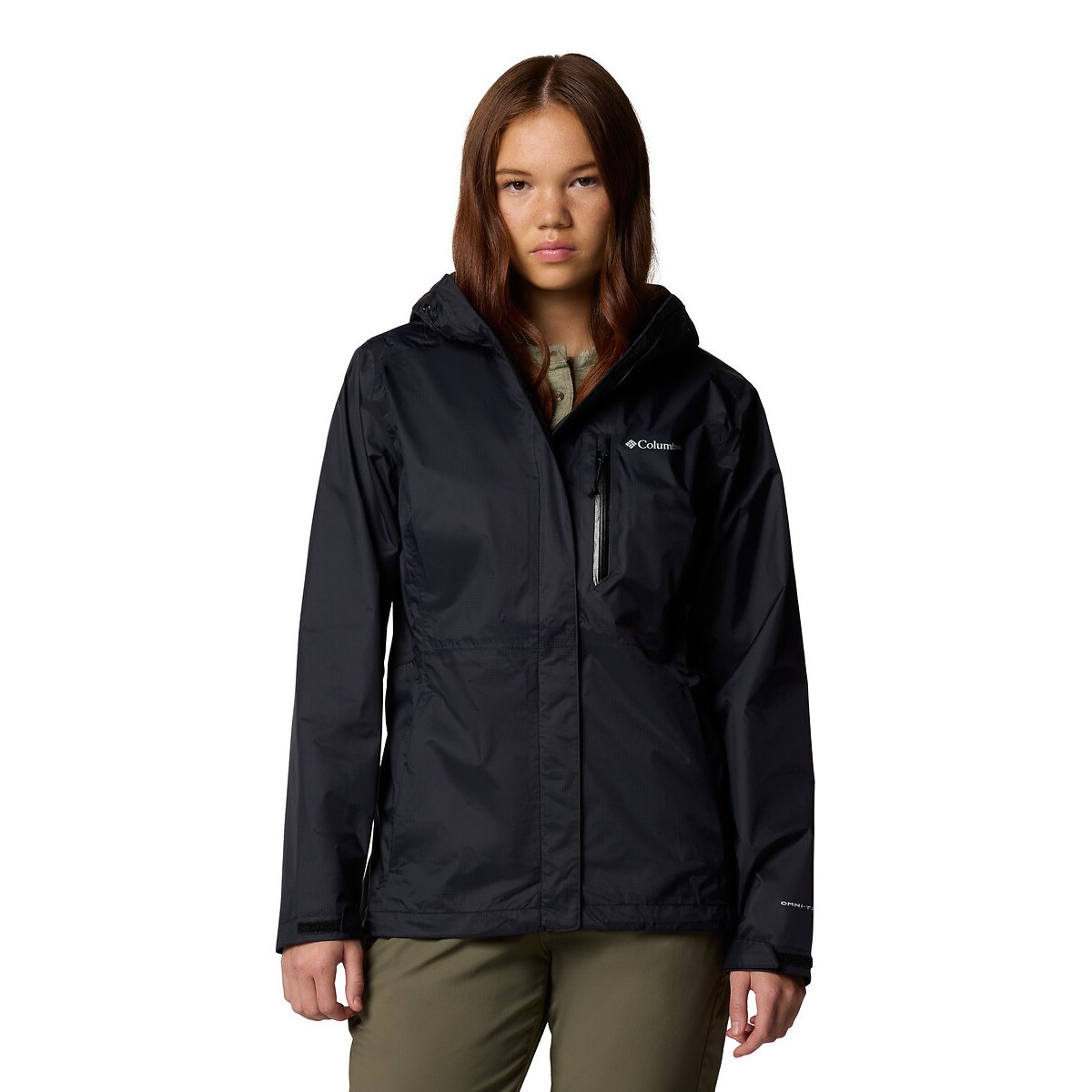 Veste de pluie Pouring Adventure noir, COLUMBIA