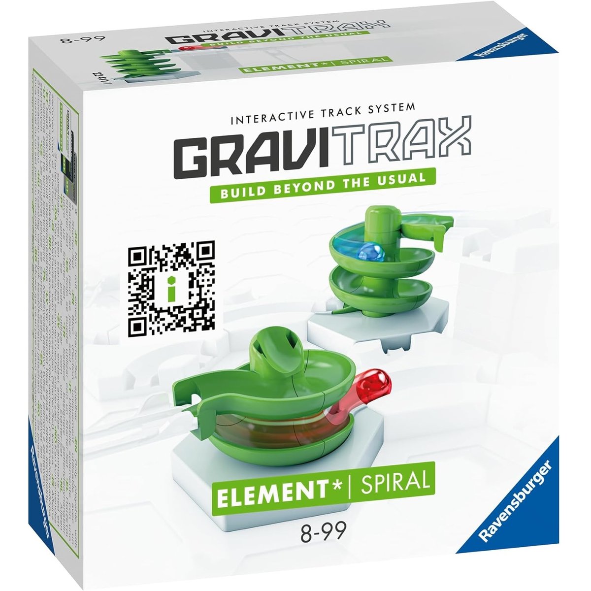 Gravitrax Élément Spirale gris, RAVENSBURGER