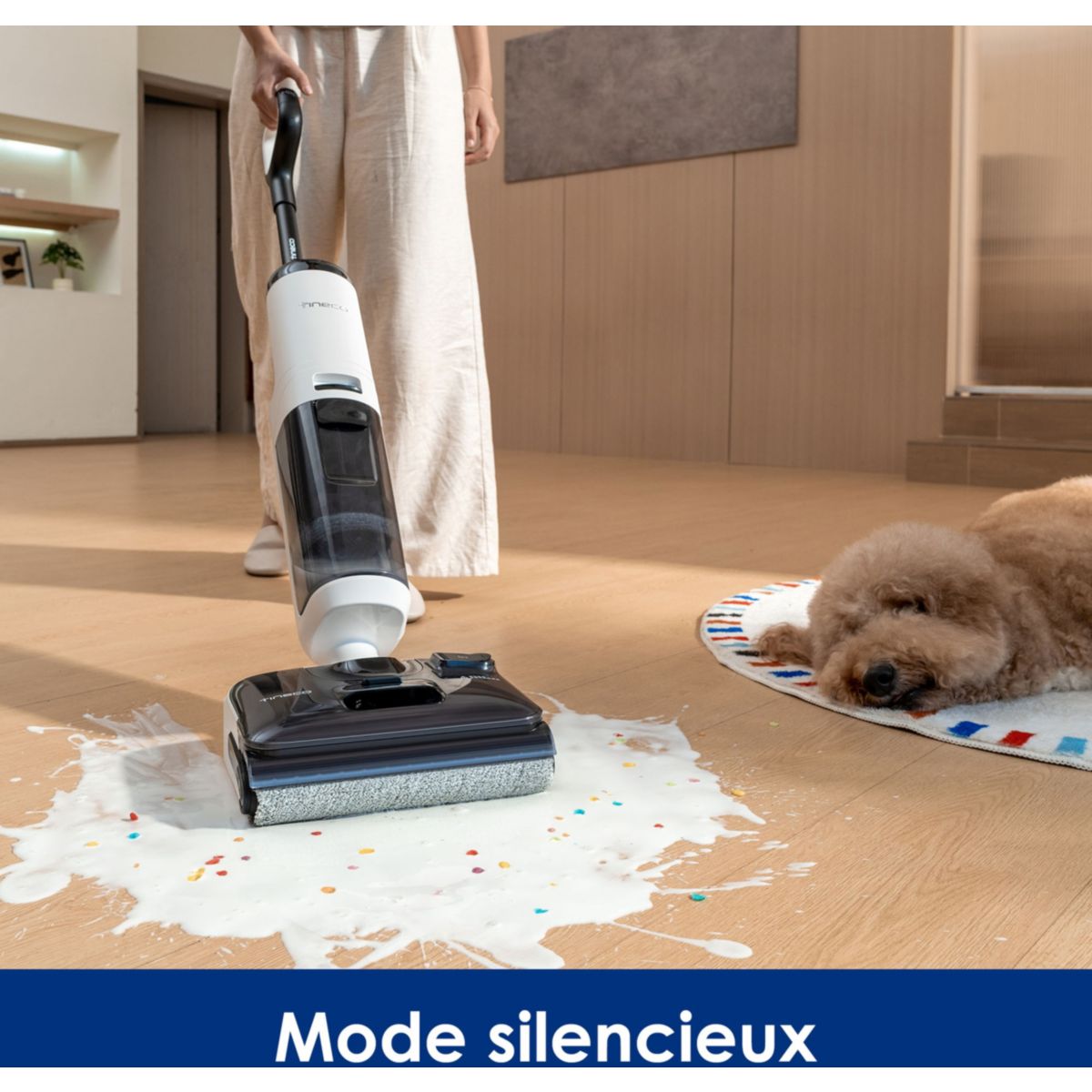 Aspirateur laveur Floor One S5 Max Black and White couleur unique, TINECO
