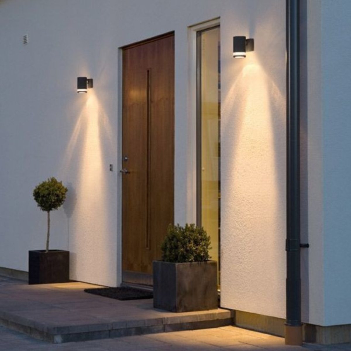 Applique Exterieur Jardin Secret Noire noir, MILLUMINE