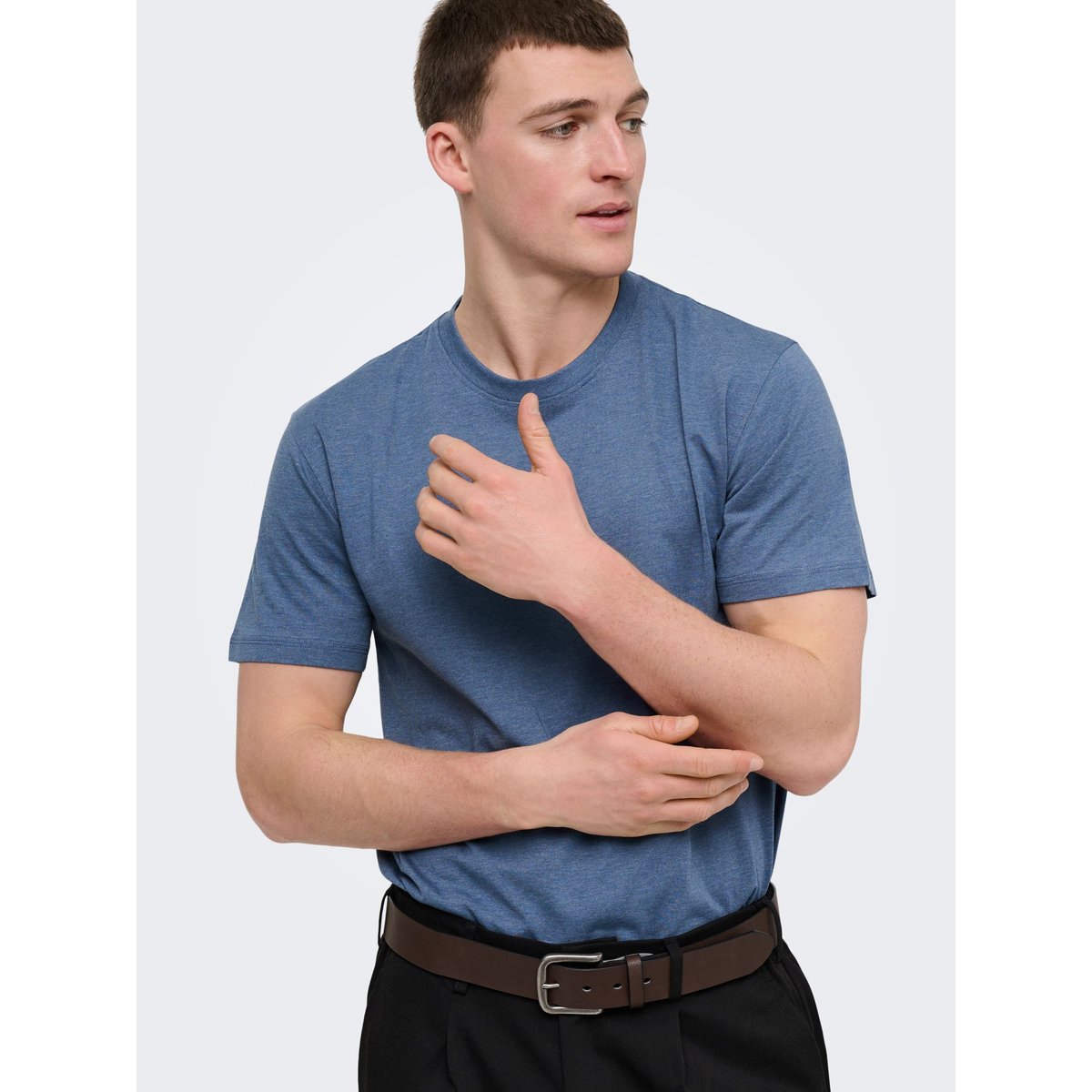 T-Shirt vintage indigo 1, ONLY & SONS