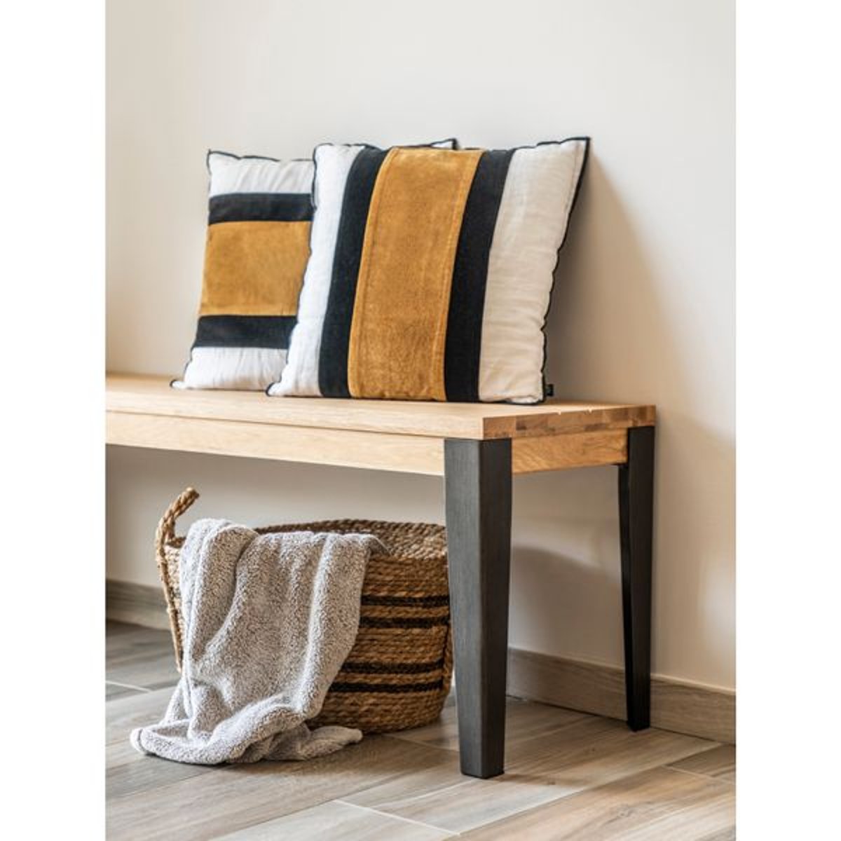 Banc naturel 170 cm naturel clair, ZAGO
