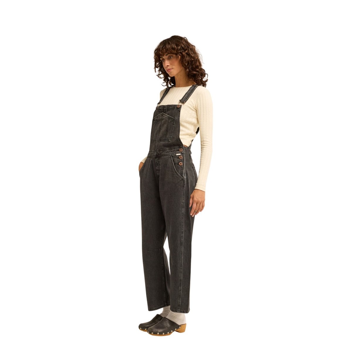 Salopette en jean COLORADO noir black rinse, BILLABONG