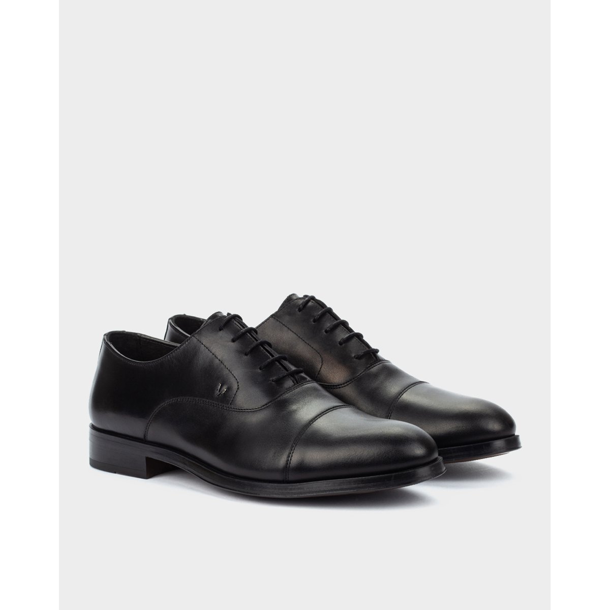Chaussures à lacets cuir Empire black, MARTINELLI