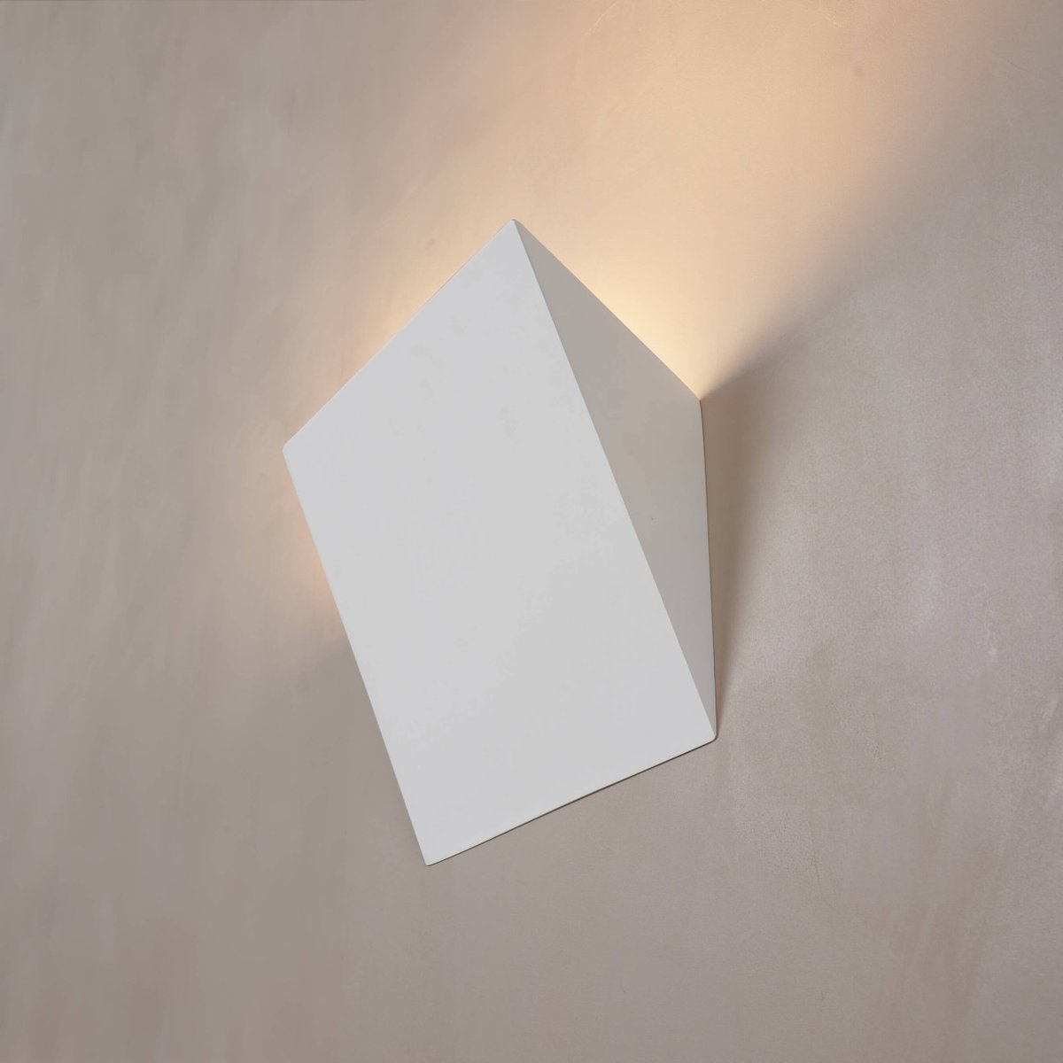 Applique murale carrée chic - NORYS blanc, KOSILUM
