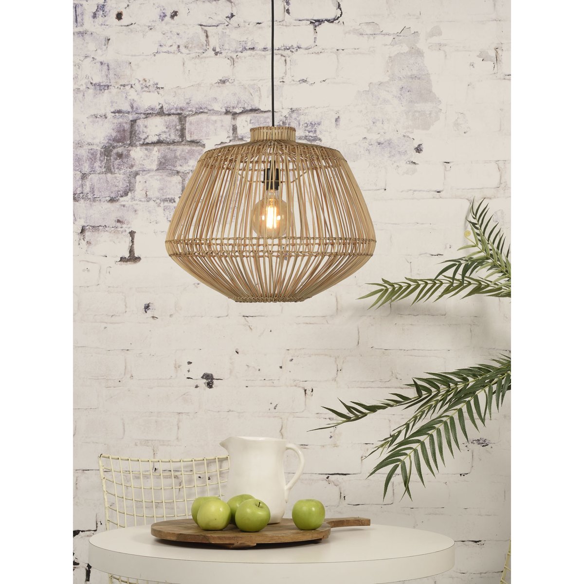 Suspension Rotan MADAGASCAR naturel, GOOD & MOJO