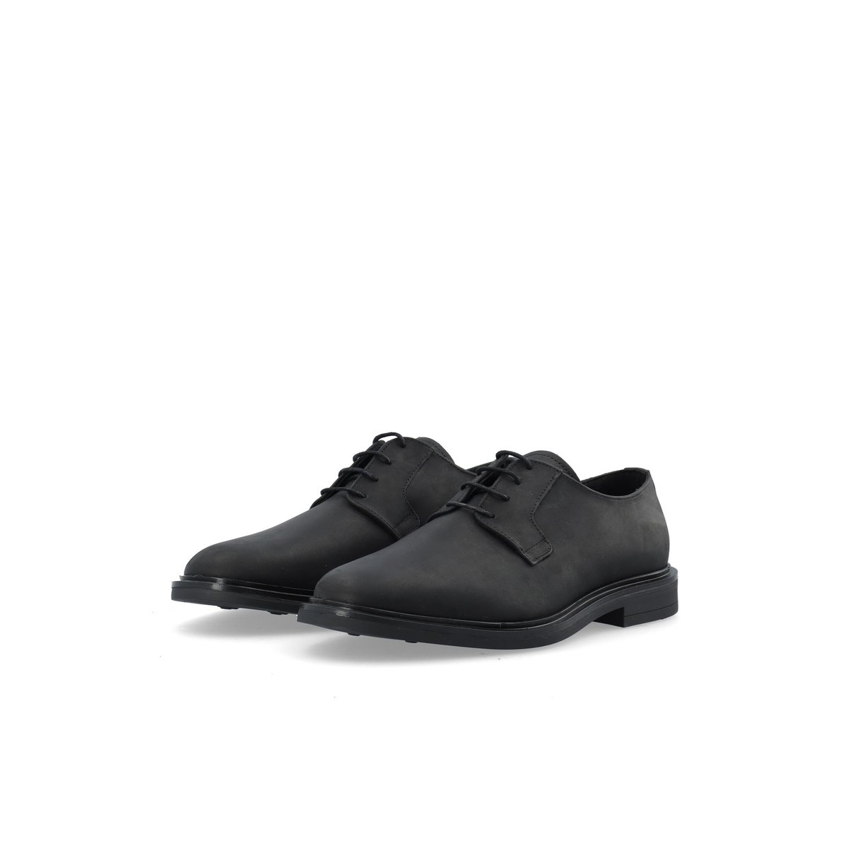 Derbies En Cuir noir - black, BIANCO