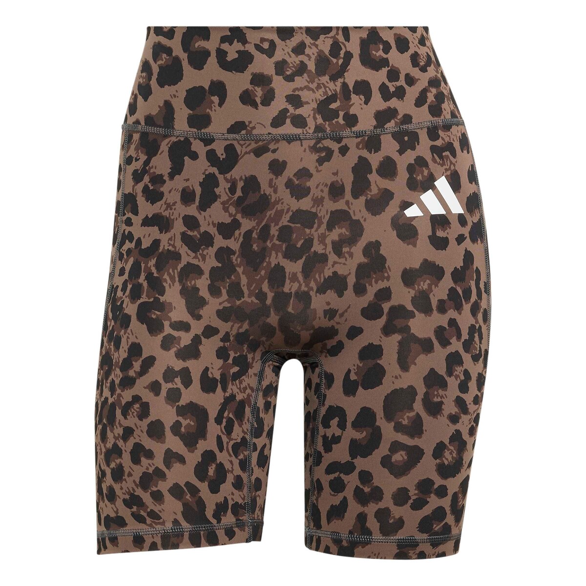 Short cycliste de sport imprimé léopard imprimé léopard, adidas Performance