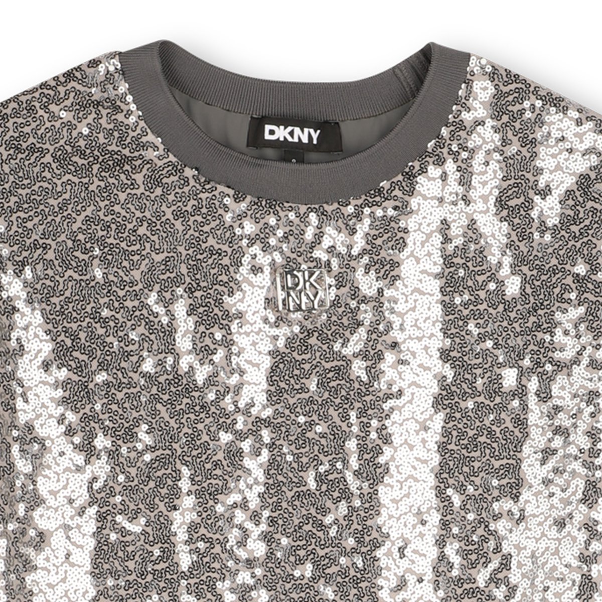 Robe à effet 2 en 1 silver, DKNY