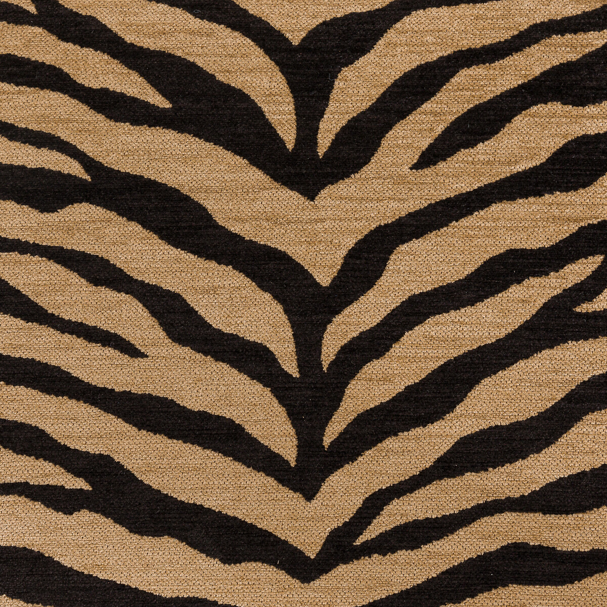 Chaise noyer, tissu jacquard, Izag imprimé animal, AM.PM
