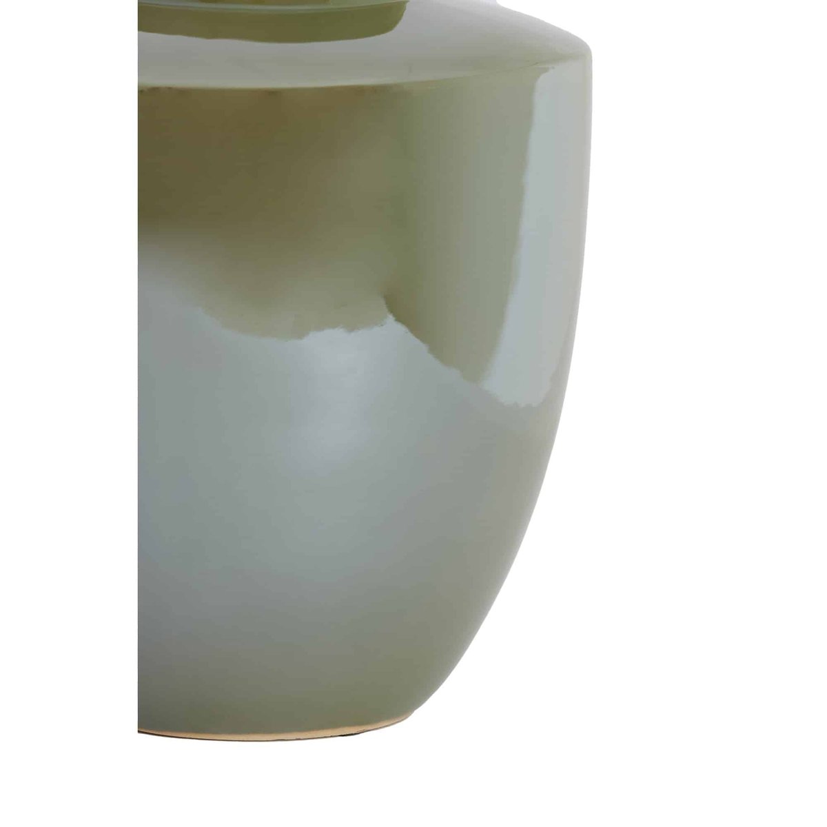 Vase Céramique TALEA vert olive, LIGHT & LIVING