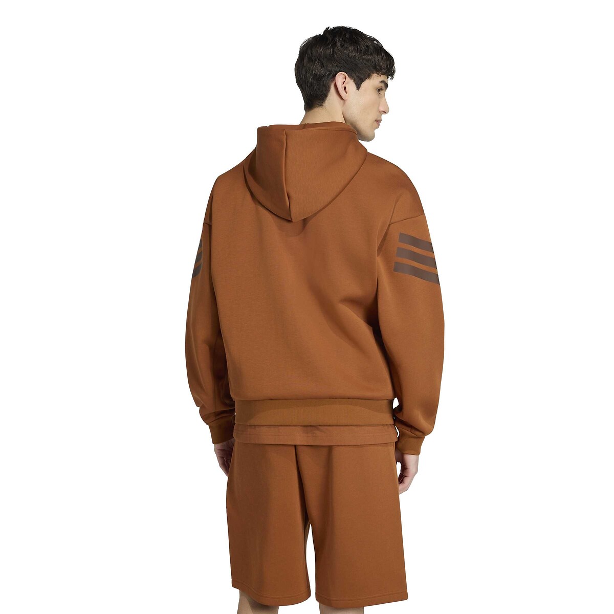 Vest met kap en 3 strepen Future brons, ADIDAS SPORTSWEAR