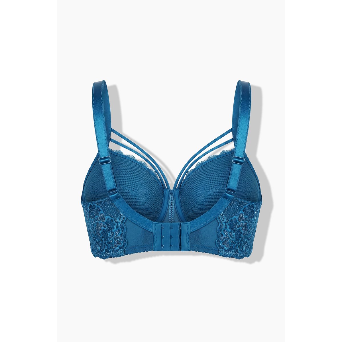 Soutien-gorge à armatures, bonnets souples pétrole foncé, ULLA POPKEN