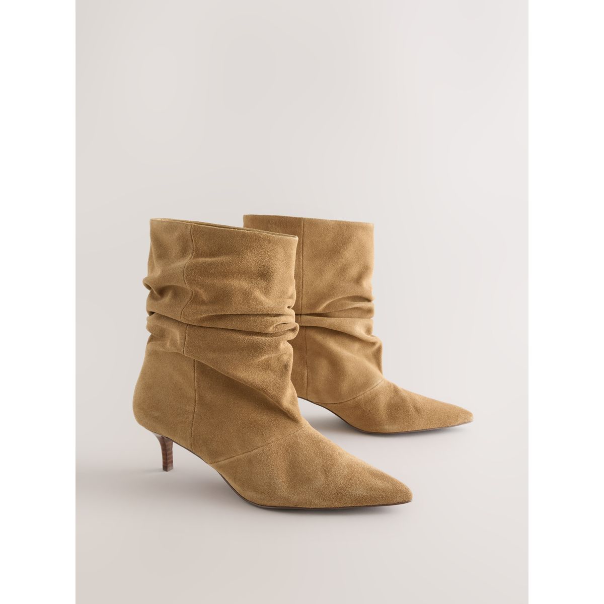 Bottines souples en cuir forever comfort® marron fauve, NEXT