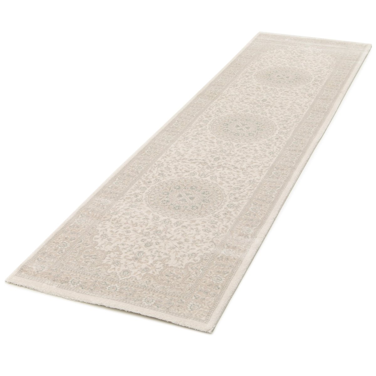 Tapis velours à poil ras TOPKAPI beige sable, AFK LIVING