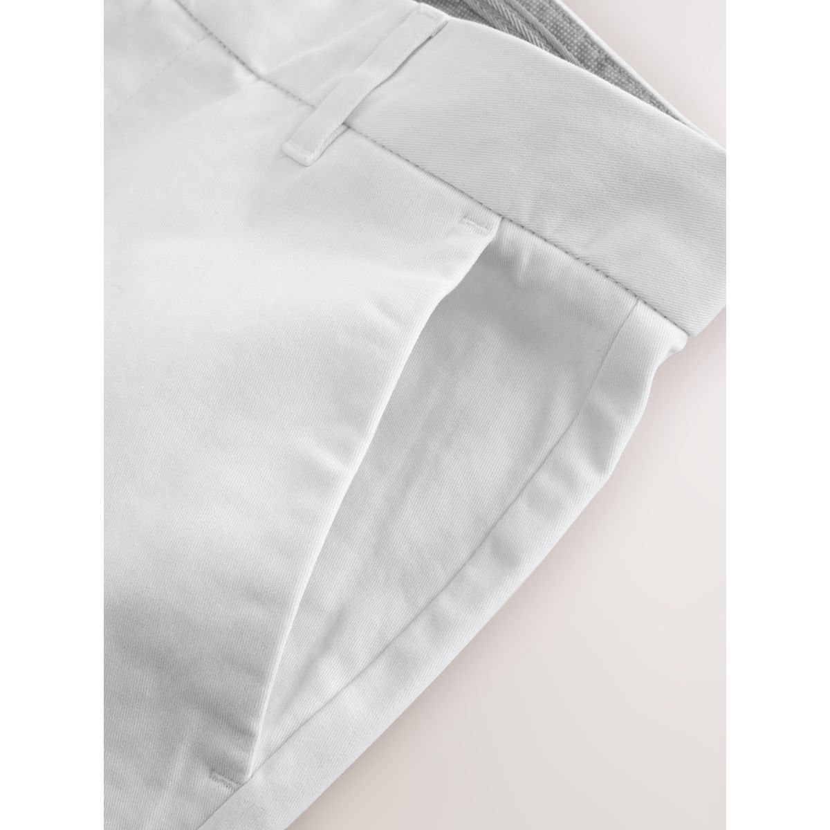 Pantalon chino stretch blanc, NEXT