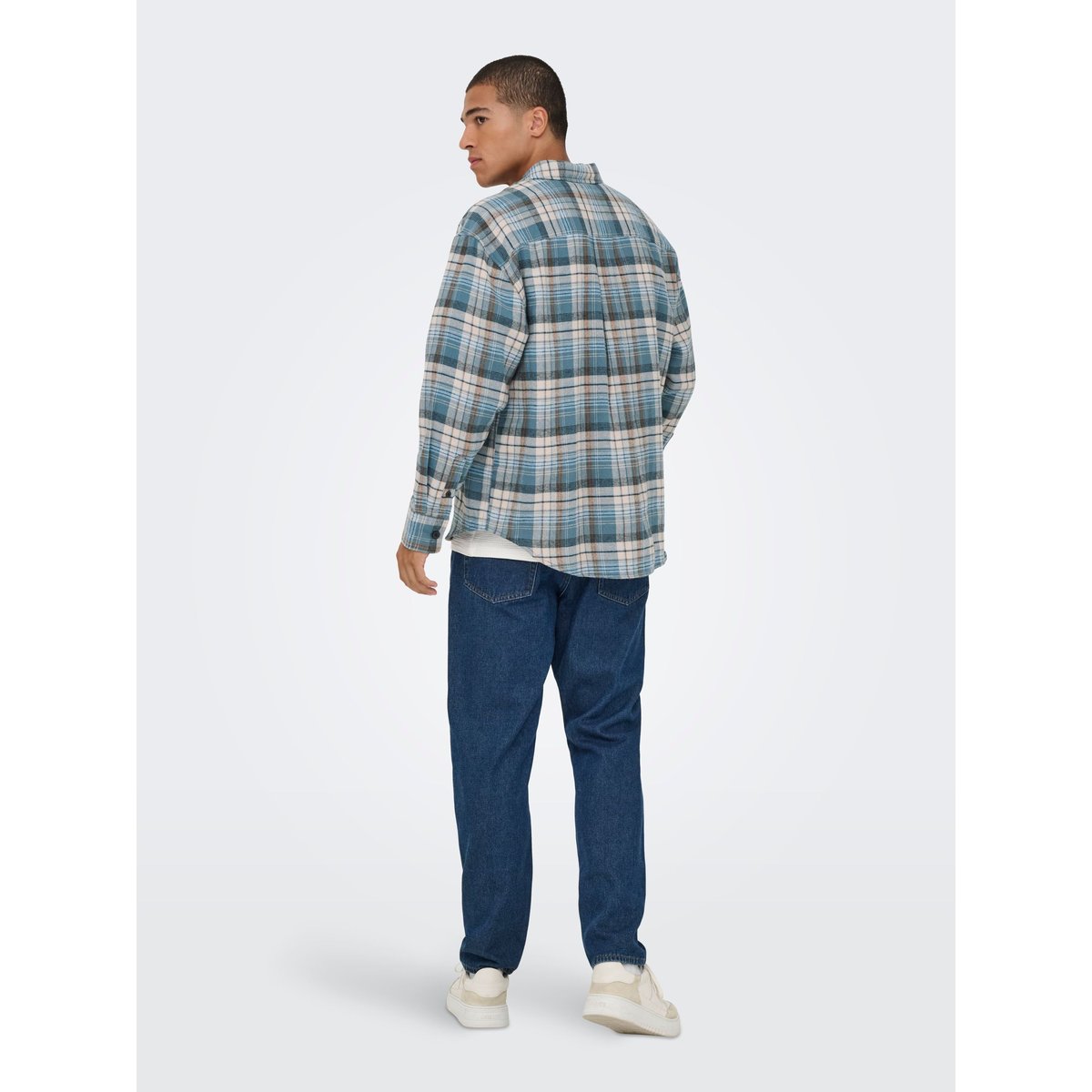 Chemise turquiose - glacier lake, ONLY & SONS