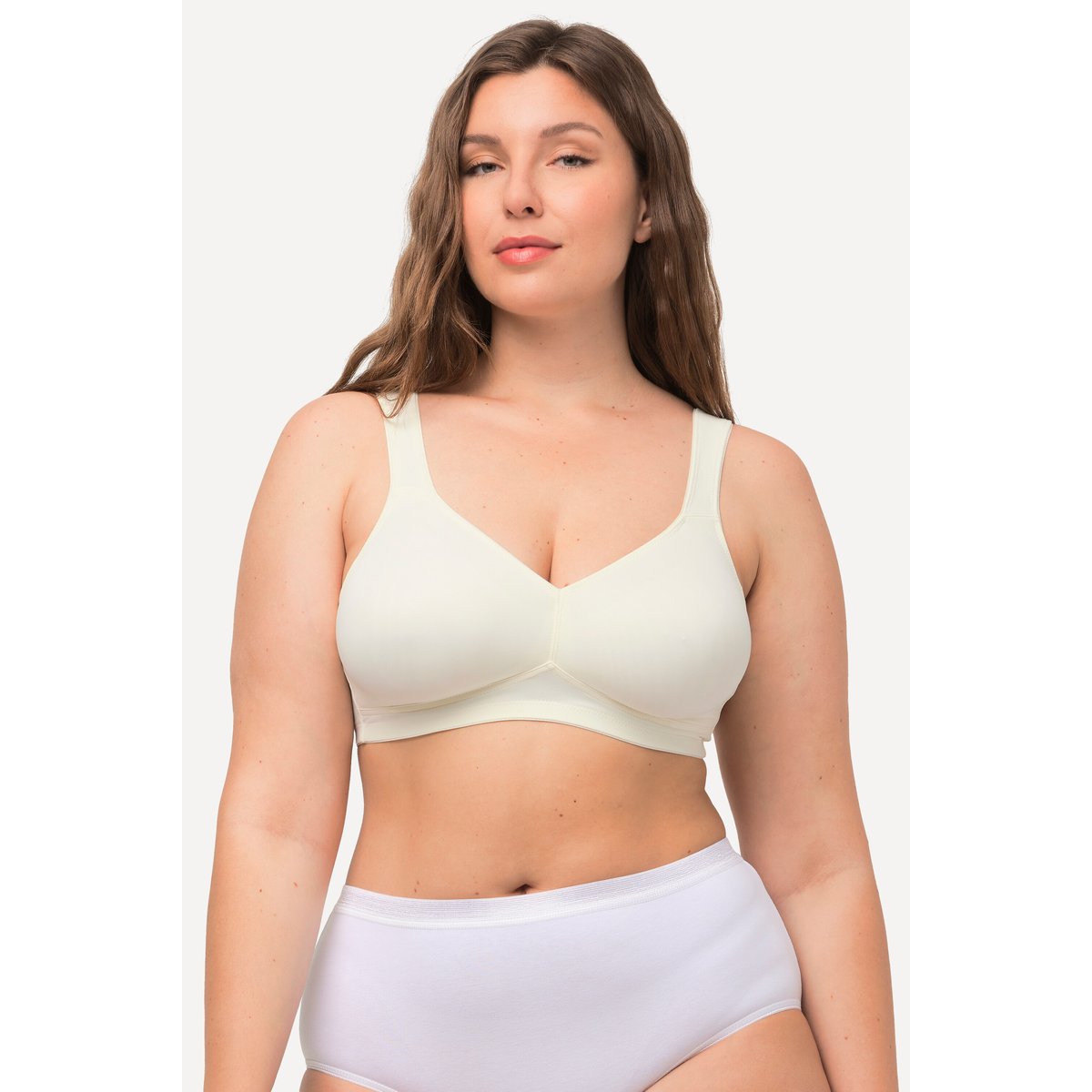 Soutien-gorge en microfibres champagne, ULLA POPKEN