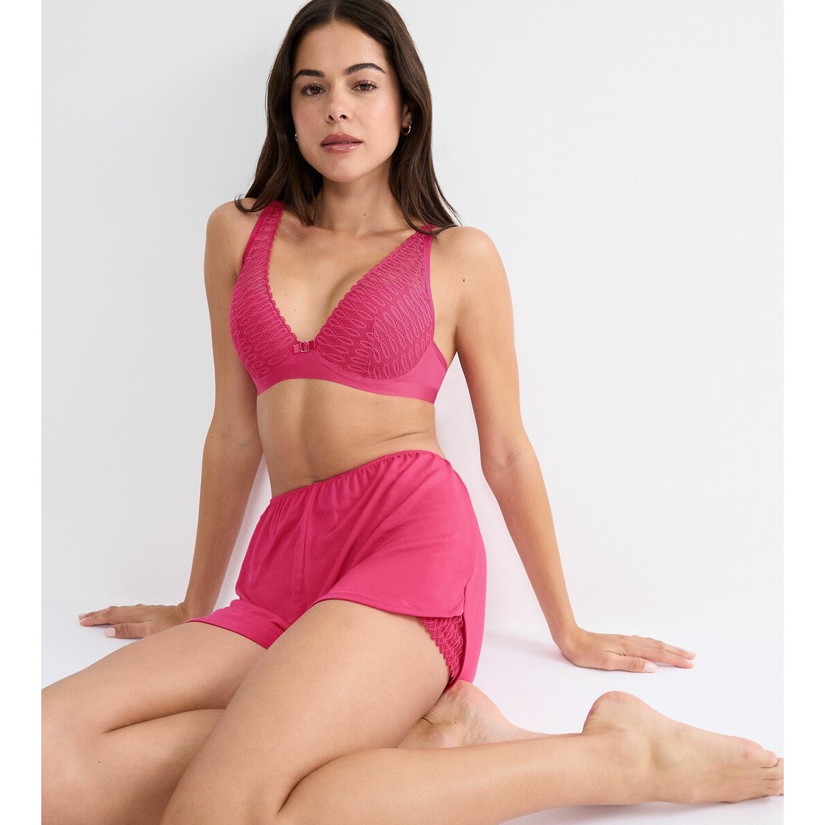 Aura Spotlight T Underwired Bra fuchsia pink, TRIUMPH