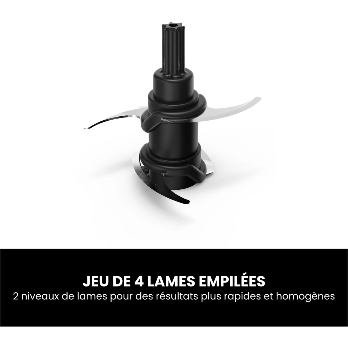 Hachoir Express Chop Mini hachoir & mixeur NJ1002EUBK couleur unique, NINJA