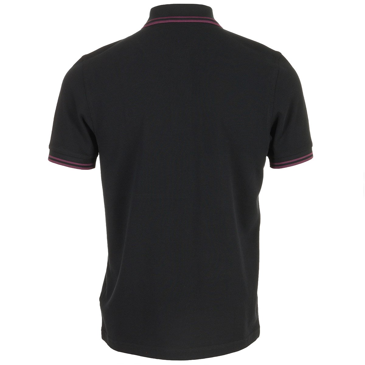 Polo TWIN TIPPED SHIRT black, FRED PERRY