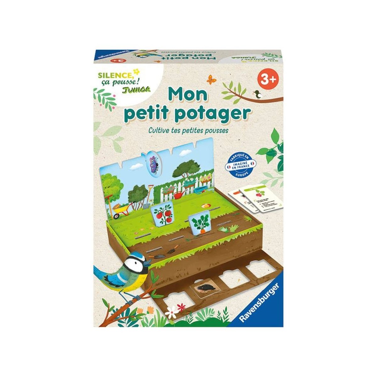 Mon Petit Potager - Silence ça Pousse Junior - Ravensburger multicolore, RAVENSBURGER