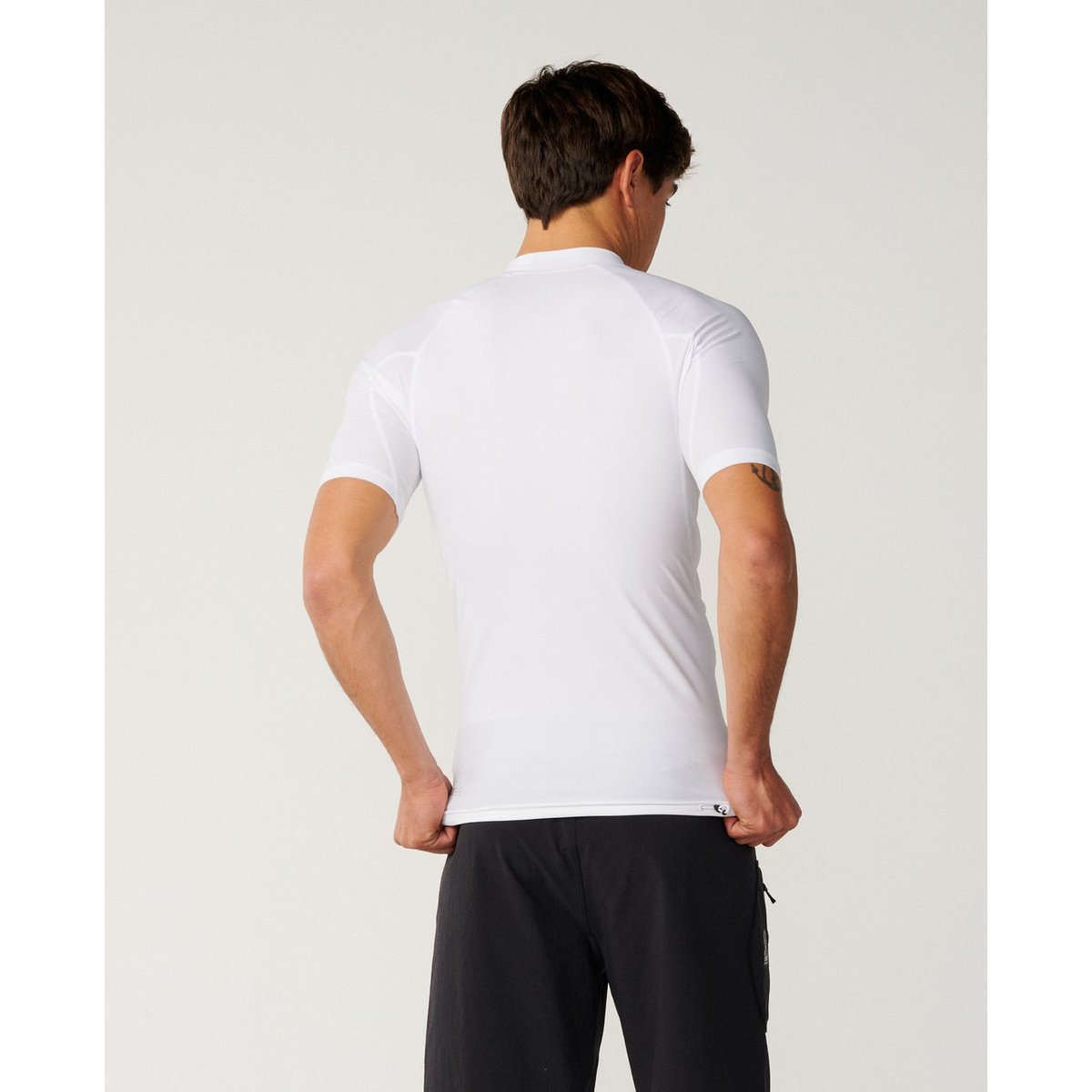 T-shirt anti-UV à manches courtes SEARCH SERIES UPF white, RIP CURL