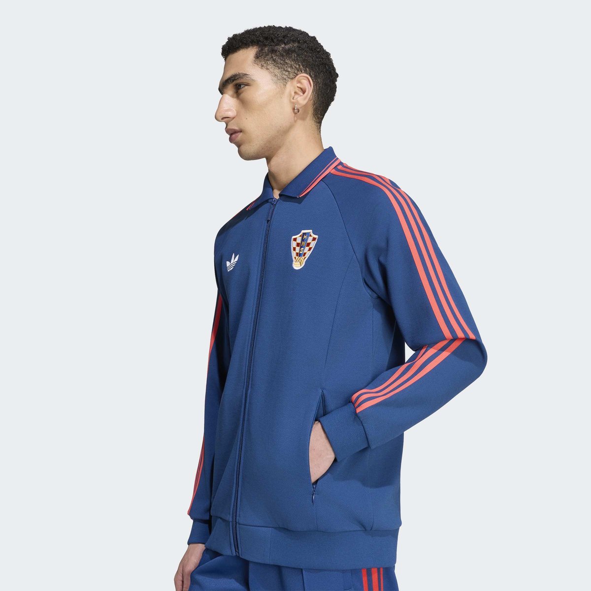 Veste Anthem Extérieur Croatie mystery blue, adidas Performance