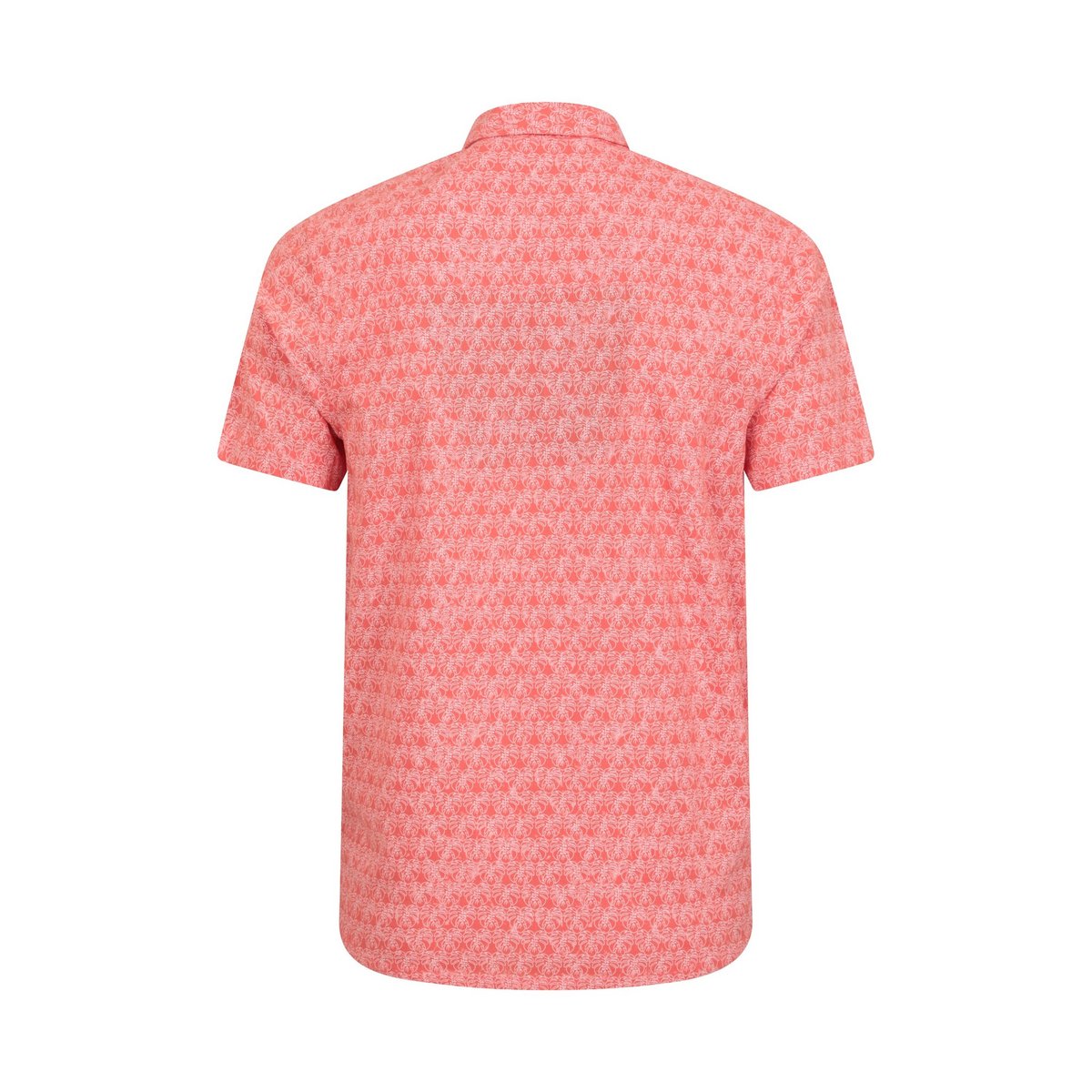 Chemise manches courtes motif/style imprimé intégral PRESTON ILLUSTRATION corail, MOUNTAIN WAREHOUSE