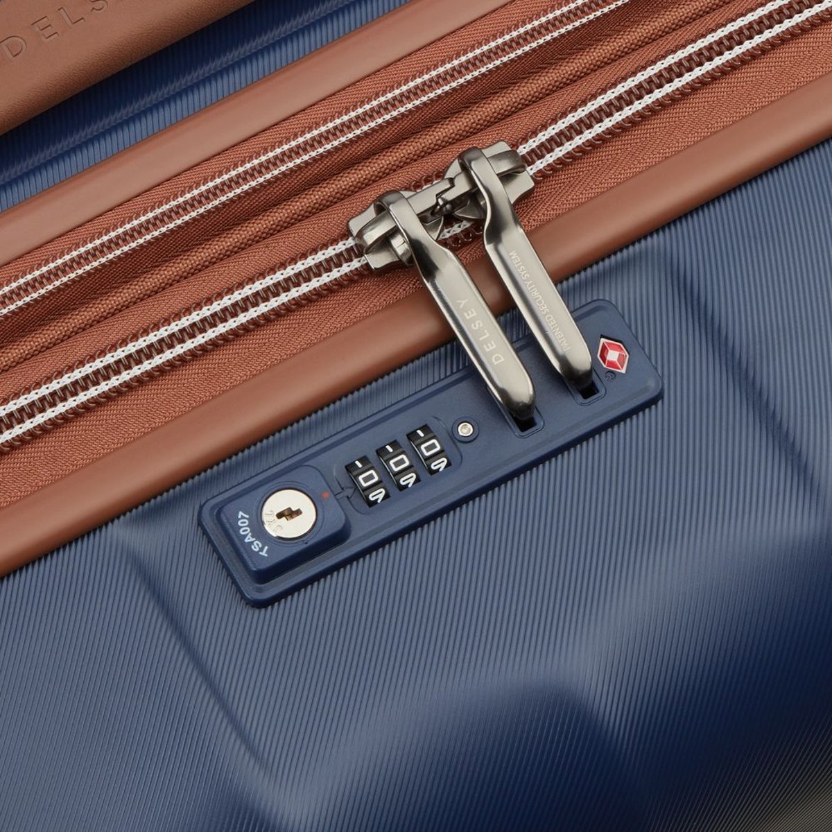 Valise XL CARROUSEL 2 bleu, DELSEY PARIS