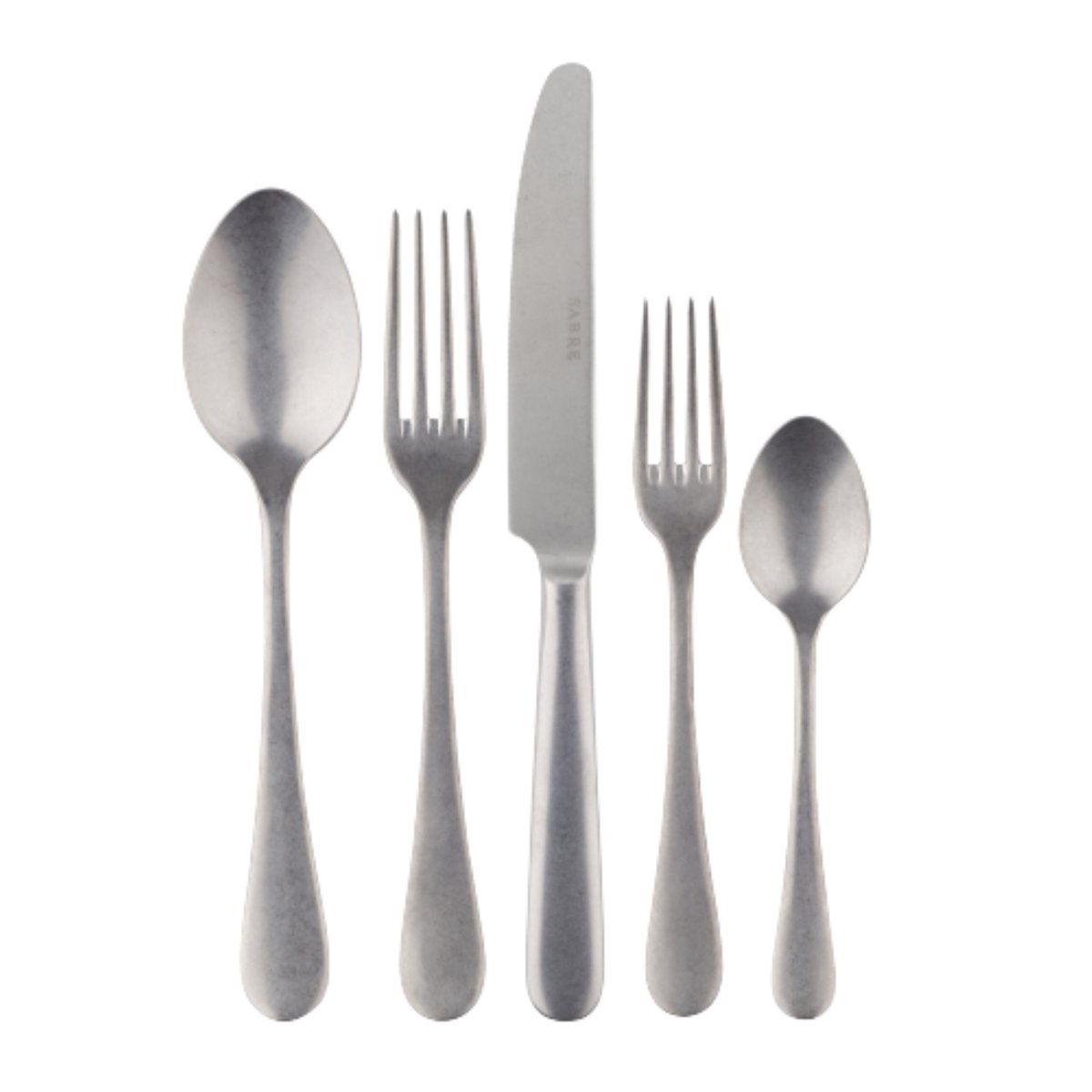 Set de 5 couverts de table, Marius inox, SABRE