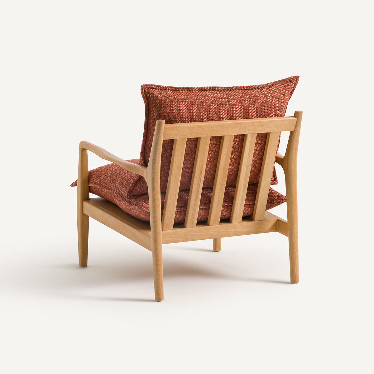 Coussins polypropylène texturé pour fauteuil Dilma tomette, AM.PM